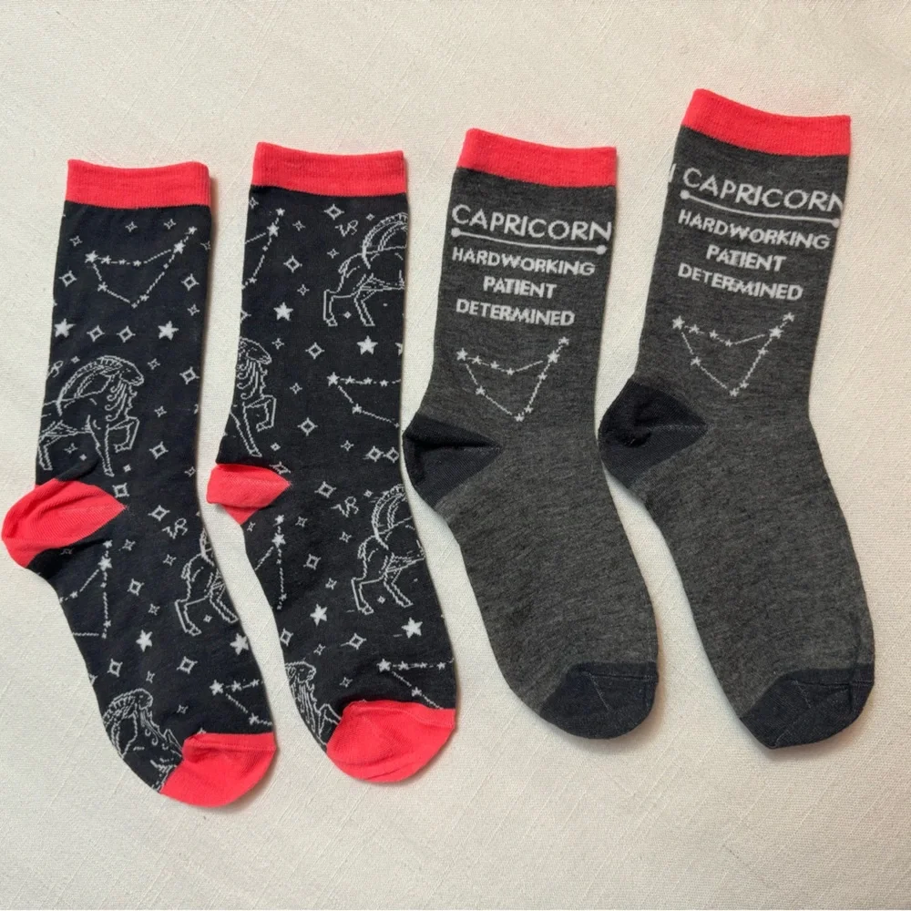 NWOT 2 Pair of Capricorn Socks | Women’s Size 7-9 ♑️